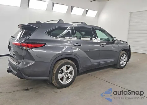 2021 Toyota Highlander Le z USA, uszkodzony, nr VIN 5TDBZRBH0MS555037